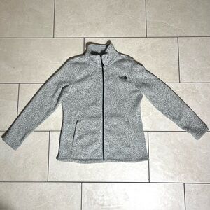 The North Face Women’s Gray Full Zip Fleece Jacket Size Large